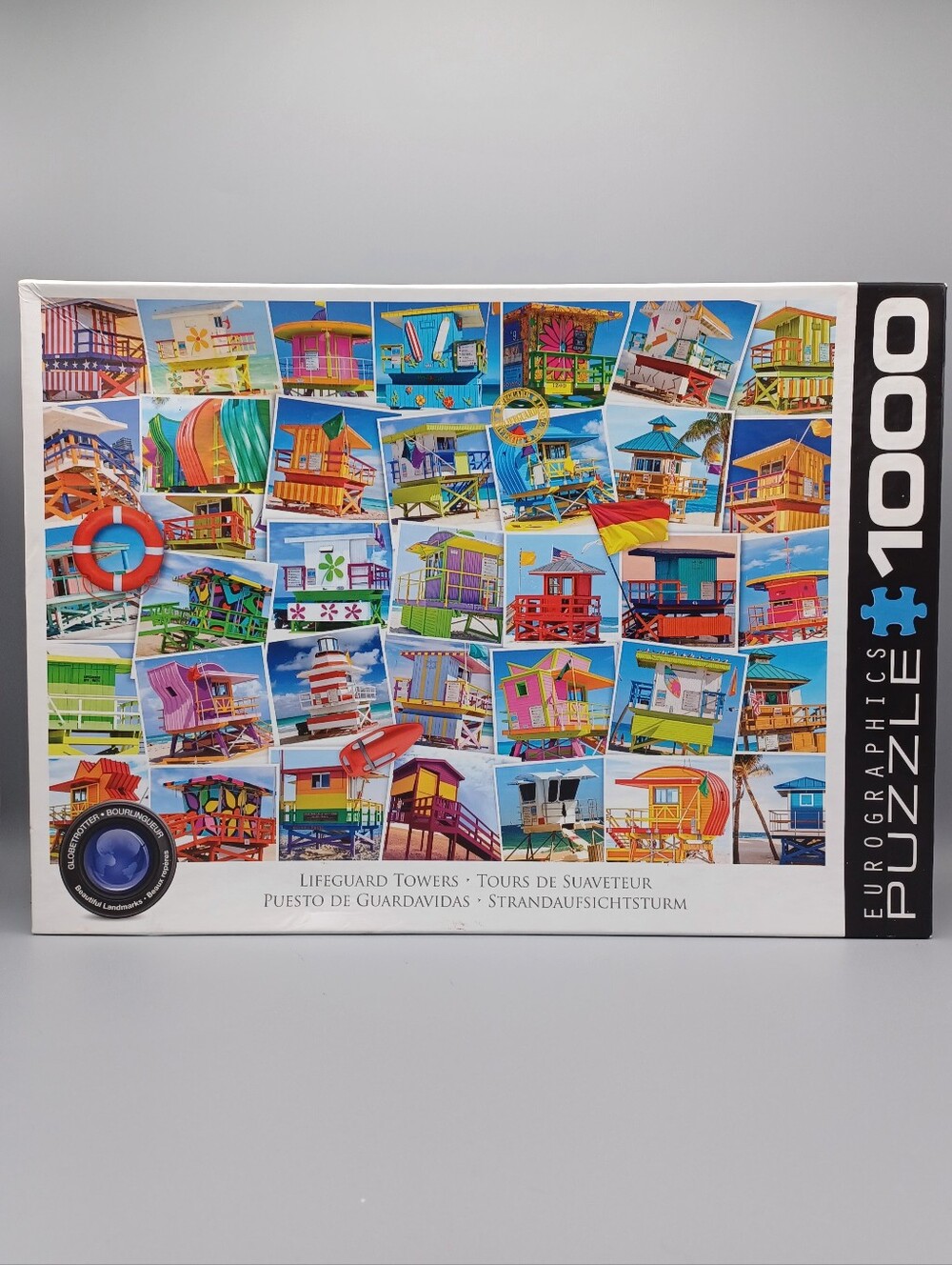 Eurographics Lifeguard Towers Puzzle Complete